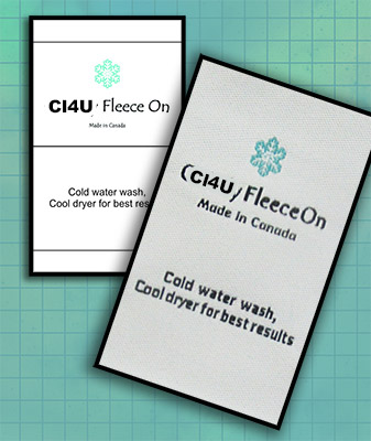 labels for blankets cheap